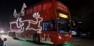 Santa Bus brings Christmas cheer back to Cornwall’s streets