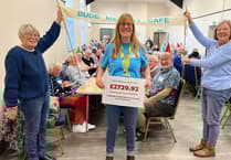 Bude Memory Café celebrates 15th anniversary with impressive donation