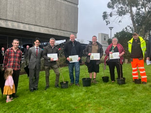 Hiroshima legacy grows in Cornwall with new ginkgo planting