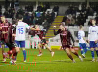 Truro beaten late on at play-off chasing Hartlepool United