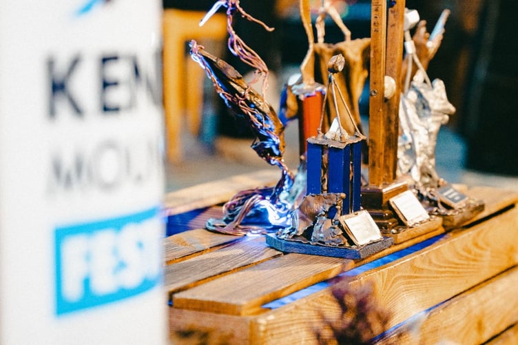 The trophies for this year’s awards are crafted by Andy Parkin, a Chamonix-based artist.