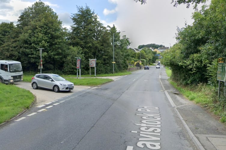 Tavistock Road A30 Junction Launceston