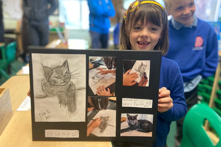 Marhamchurch School Art Exhibition