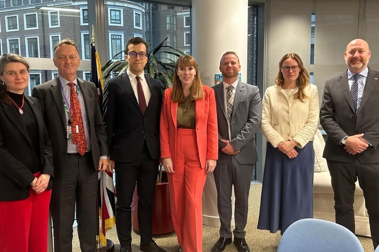 Cornwalls six MPs who fought for Cornwall pictured with former Deputy Prime Minister Angela Rayner