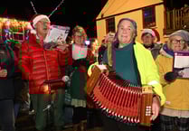 St Teath sparkles as Christmas lights illuminate village
