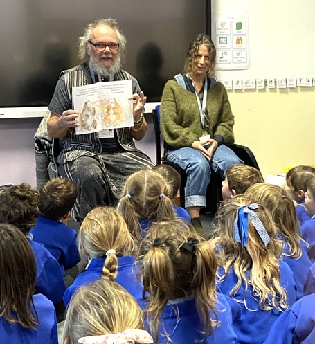 Marhamchurch School Author Visit