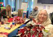 Recycling project in Cornwall produces festive decorations and boosts creativity