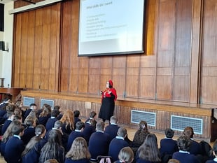 Students 'dream big' following career talk