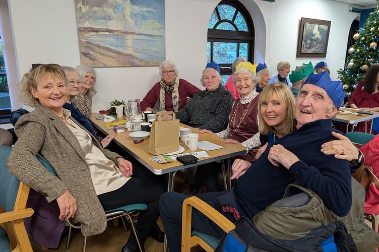 Festive cheer at the Betjeman Centre Wadebridge for their Christmas party (Picture: Aaron Greenaway/Tindle)
