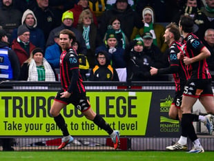 Harvey's close-range finish gives Tinners priceless win over Yeovil
