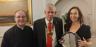 Community hero honoured with Rotary Club award