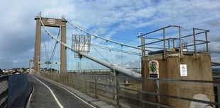 Emergency services respond to incident on Tamar Bridge