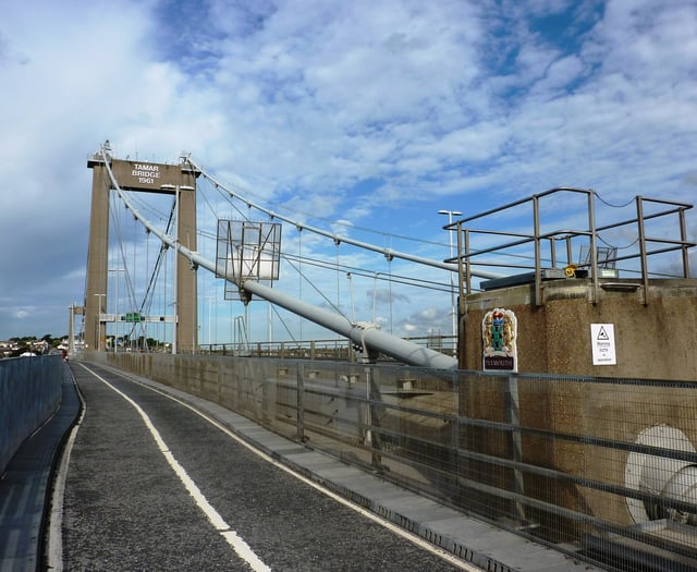 Emergency services respond to incident on Tamar Bridge