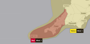 Storm Goretti: Red weather warning for 'Hurricane Force 12' winds