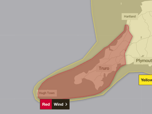 Storm Goretti: Red weather warning for 'Hurricane Force 12' winds