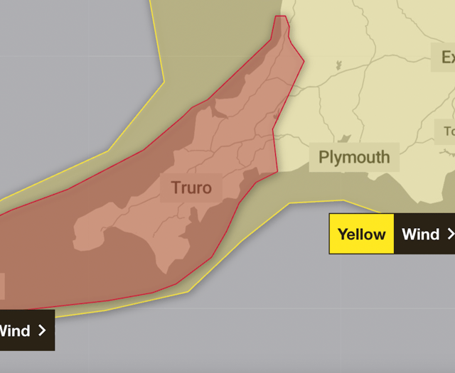 LIVE: Red weather warning as Storm Goretti hits Cornwall