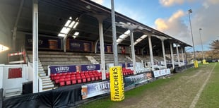 Pirates seek shelter in Camborne after Storm Goretti damage