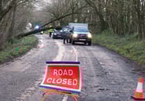 Launceston road closed after tree falls on car in Storm Goretti aftermath