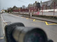 Police urge caution near schools