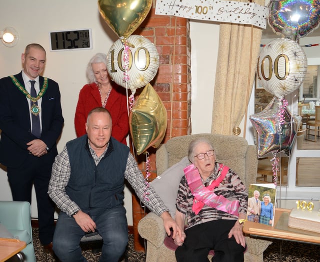Celebrations for Ruby as she turns 100