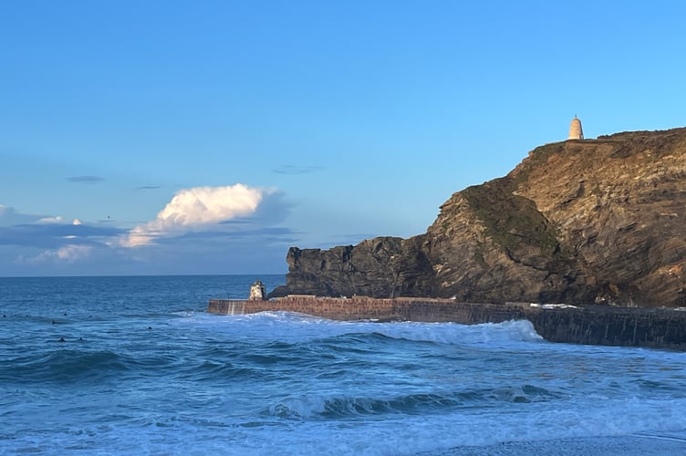 Portreath on a sunny day