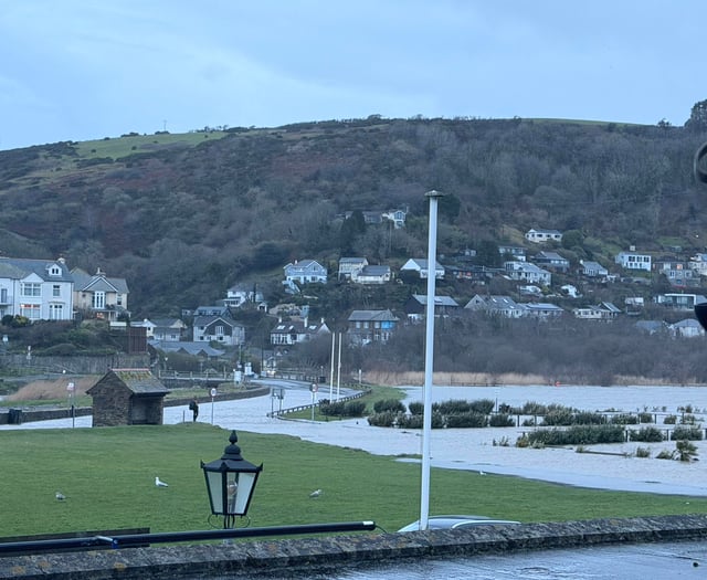 Flood warnings remain in place across Cornwall 