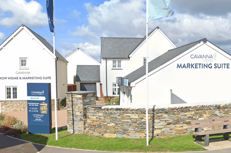 The entrance to the development, known as 'Belle Vue' (Picture: Google)