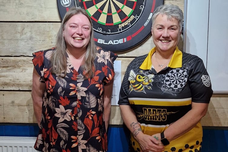 Therasa Shillibeer and Diane Barr.