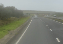 Police confirm details of A30 collision involving single vehicle