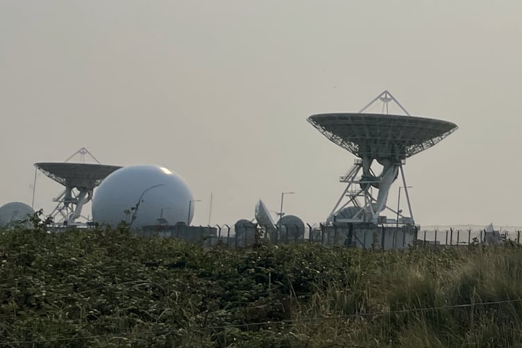 GCHQ Bude has been operating on the North Cornwall coast since the 1970s. (Picture: Andrew Townsend)