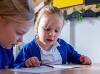 Schoolchildren celebrate reading success