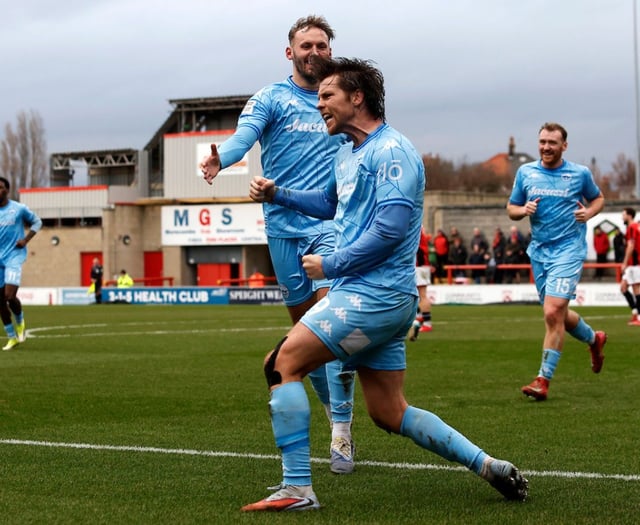 Tinners within four points of safety after Morecambe victory