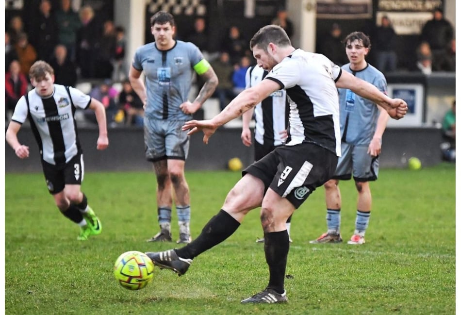 Young's late penalty moves Penzance up to third in Premier West