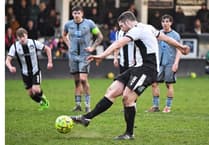 Young's late penalty moves Penzance up to third in Premier West