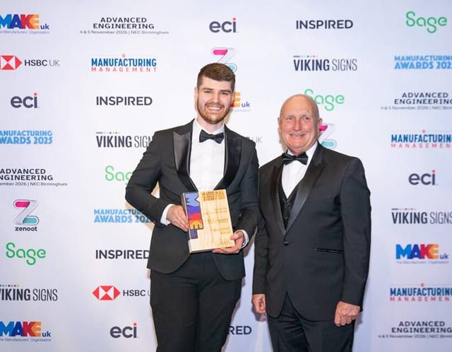 Production manager named UK's engineering rising star