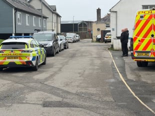 Bomb disposal team investigate after suspected 'grenade' found