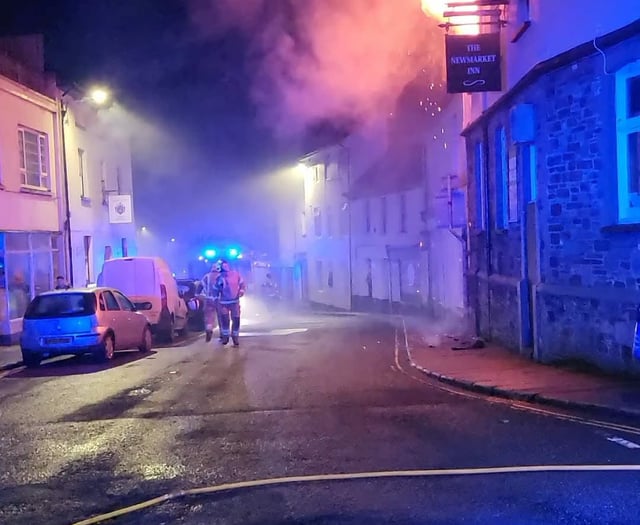 New images show extent of fire at popular Launceston pub