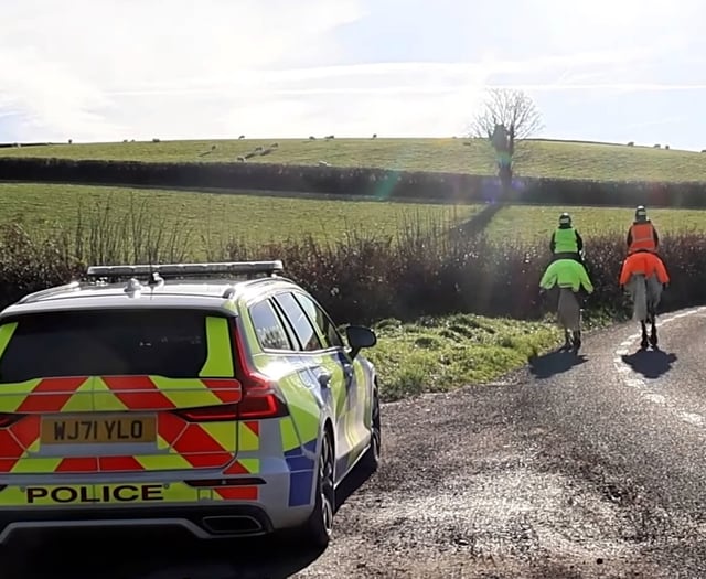 Police shine spotlight on horse road safety