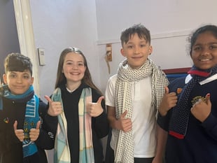Scarves mark Children's Mental Health Week