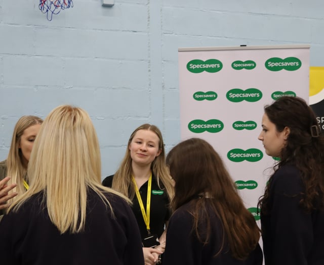 Students explore future career opportunities at college fair