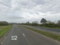 Man dies in hospital following A30 bicycle crash