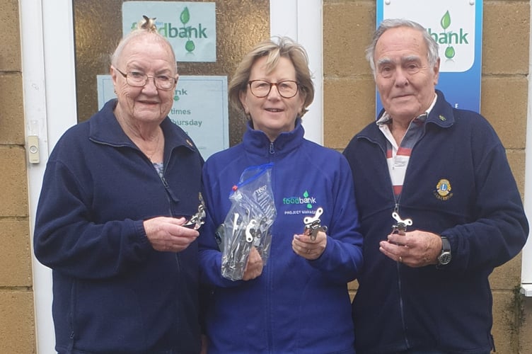 Launceston Lions Foodbank Donation