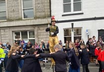 Proud Cornish children perform for Launceston St Piran's Day parade