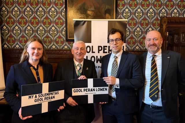 St Piran's Day celebrated at Westminster