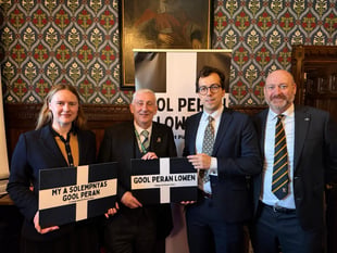 St Piran's Day celebrated at Westminster