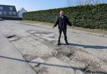 Former mayor calls for action on Bodmin's 'bomb site' roads
