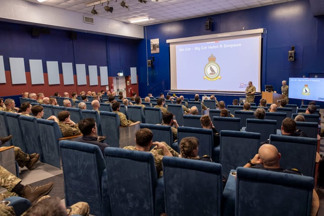 Airbase steps up its training for a more demanding world