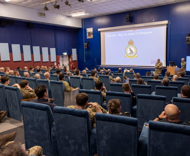 Airbase steps up its training for a more demanding world