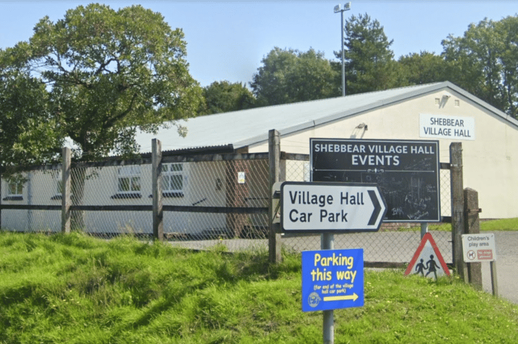 Shebbear Village Hall (Picture: Google)