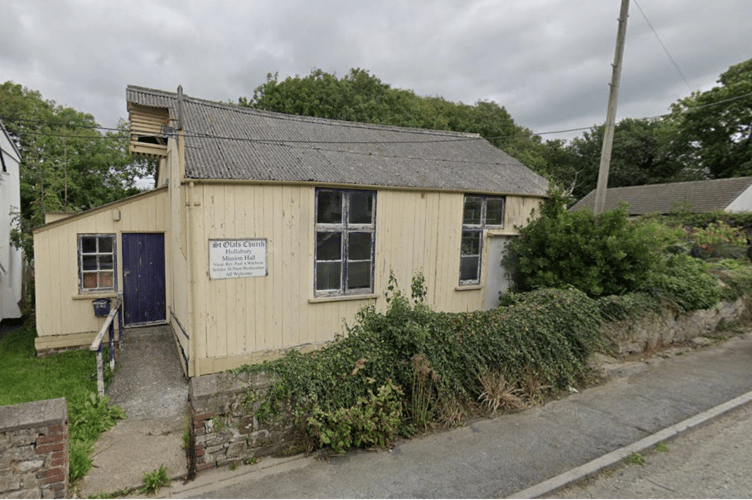 Hollabury Mission Hall, which would be demolished in the proposals (Picture: Cornwall Council)